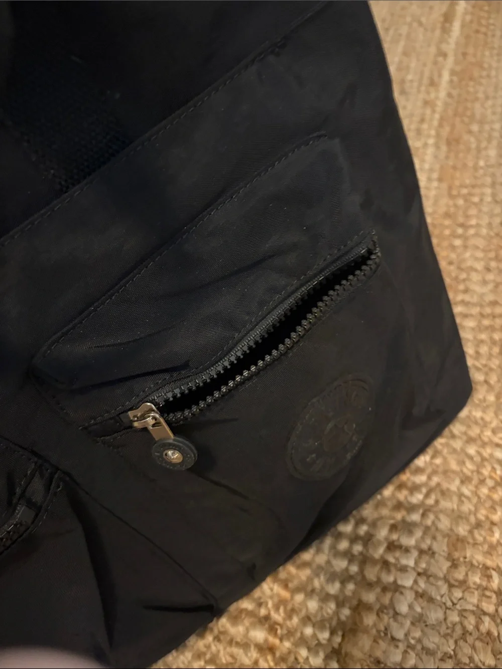 Kipling Tote Bag with Front and back Zip Pockets